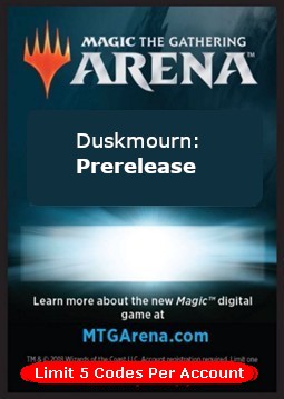 Arena Code Card (Prerelease)