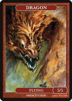 Dragon Token (Red 5/5)