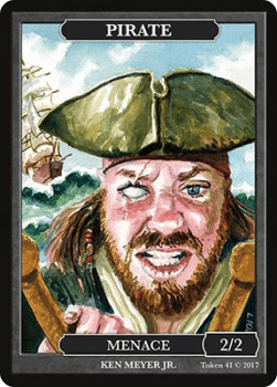 Pirate Token (Black 2/2)