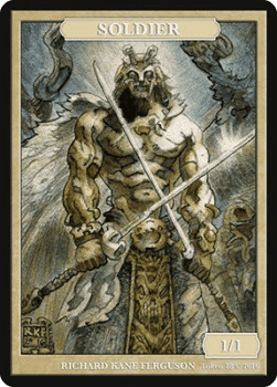 Soldier Token (White 1/1)
