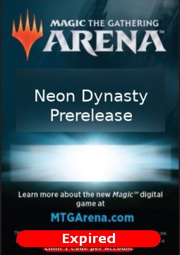 Arena Code Card (Prerelease)