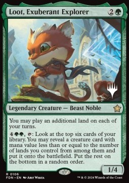 Loot, Exuberant Explorer