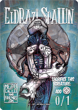 Eldrazi Spawn Token (Colorless 0/1) (V.1)