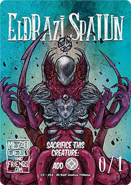Eldrazi Spawn Token (Colorless 0/1) (V.2)