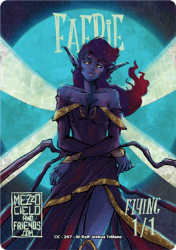 Faerie Token (Blue 1/1)