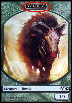Beast Token (Green 3/3)