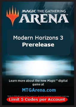 Arena Code Card (Prerelease)