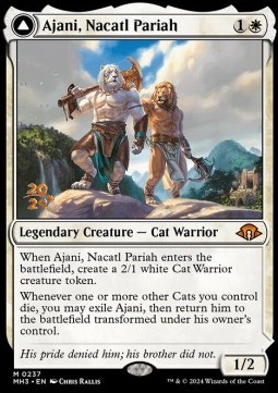 Ajani, Nacatl Pariah // Ajani, Nacatl Avenger