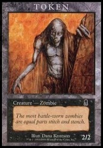 Zombie Token (Black 2/2)