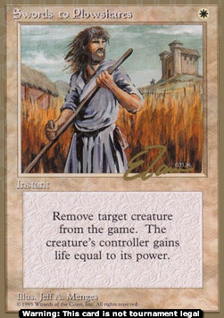 Swords to Plowshares (V.1)