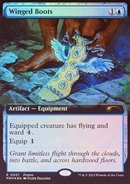 Winged Boots