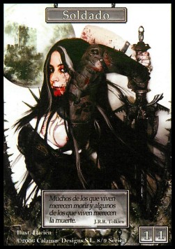 Soldier Token (White 1/1)