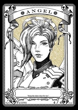 Angel Token (White 4/4) (V.3)