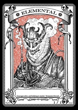 Elemental Token (Red 1/1) (V.1)