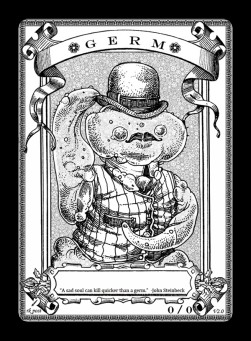 Germ Token (Black 0/0) (V.2)