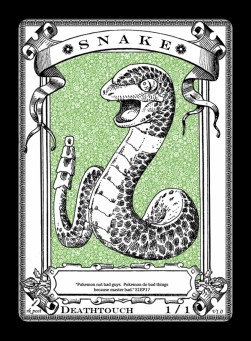 Snake Token (Green 1/1 Deathtouch)