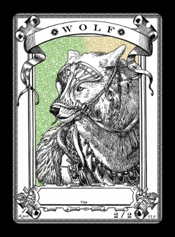 Wolf Token (Green 2/2) (V.2)