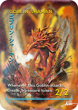 Goblin Shaman Token (Red 2/2)