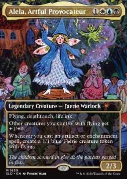 Alela, Artful Provocateur