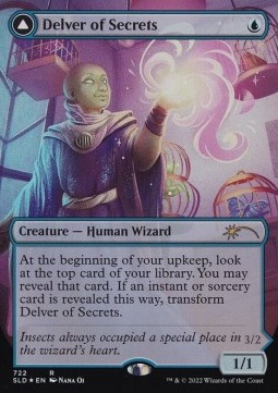 Delver of Secrets / Insectile Aberration