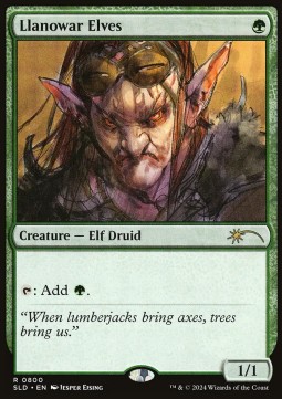 Llanowar Elves (V.1)