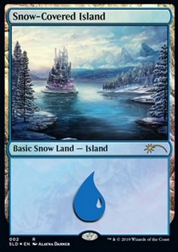 Snow-Covered Island