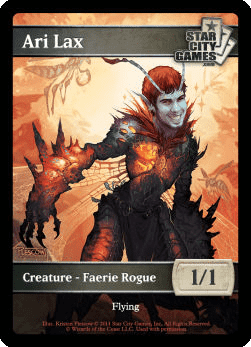 Faerie Rogue Token (Black 1/1)