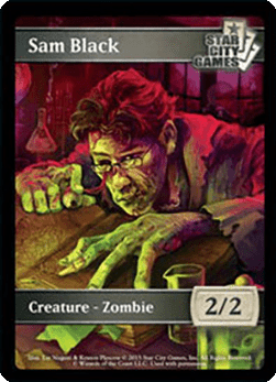 Zombie Token (Black 2/2)