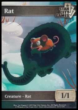Rat Token (Black 1/1)