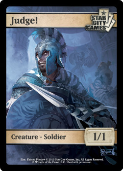 Soldier Token (White 1/1) (V.2)