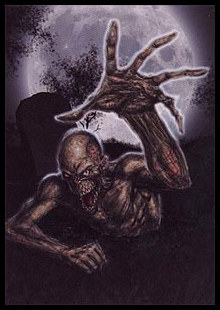 Zombie Token (Black 2/2) (V.1)