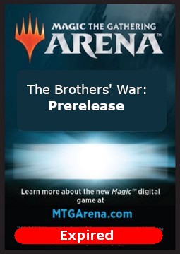 Arena Code Card (Prerelease)