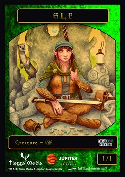 Elf Token (Green 1/1)