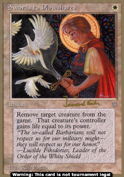 Swords to Plowshares