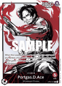 Portgas.D.Ace (OP03-001) (V.2)