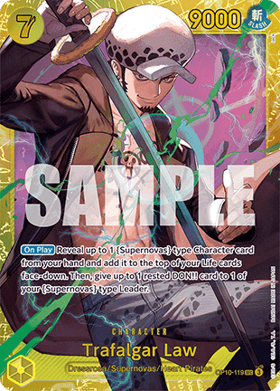 Trafalgar Law (OP10-119) (V.1)