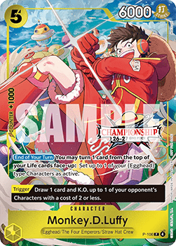 Monkey.D.Luffy (P-106) (V.1)