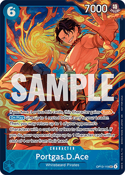 Portgas.D.Ace (OP13-119) (V.1)