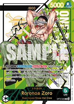 Roronoa Zoro (OP12-020) (V.1)
