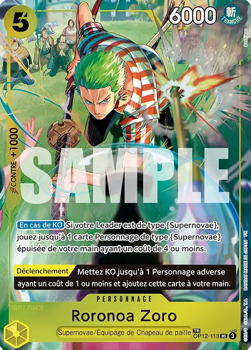 Roronoa Zoro (OP12-113)