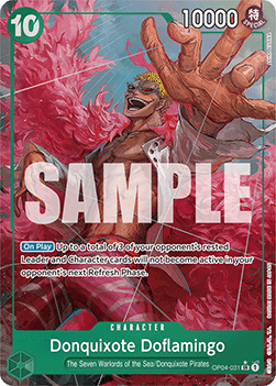 Donquixote Doflamingo (OP04-031) (V.2)
