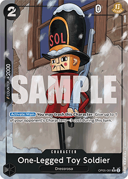 One-Legged Toy Soldier (OP05-081) (V.3)