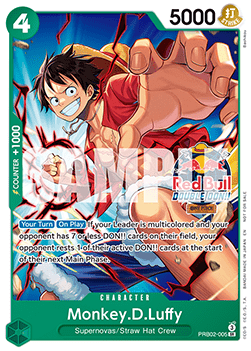 Monkey.D.Luffy (PRB02-005) (V.1)