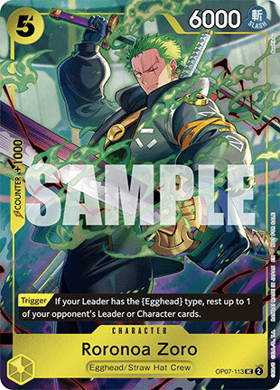 Roronoa Zoro (OP07-113) (V.1)