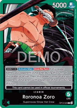 Roronoa Zoro (OP12-020) (V.2)