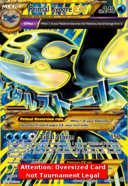 Primal Kyogre EX  (AOR 96)