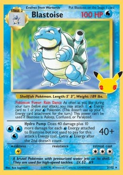 Blastoise  (CEL BS 2)