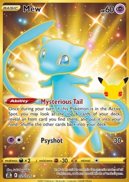 Mew  (CEL 025)