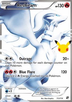 Reshiram  (CEL BLW 113)