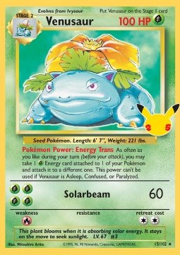 Venusaur  (CEL BS 15)